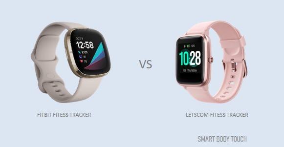 comparing the Letscom Vs Fitbit