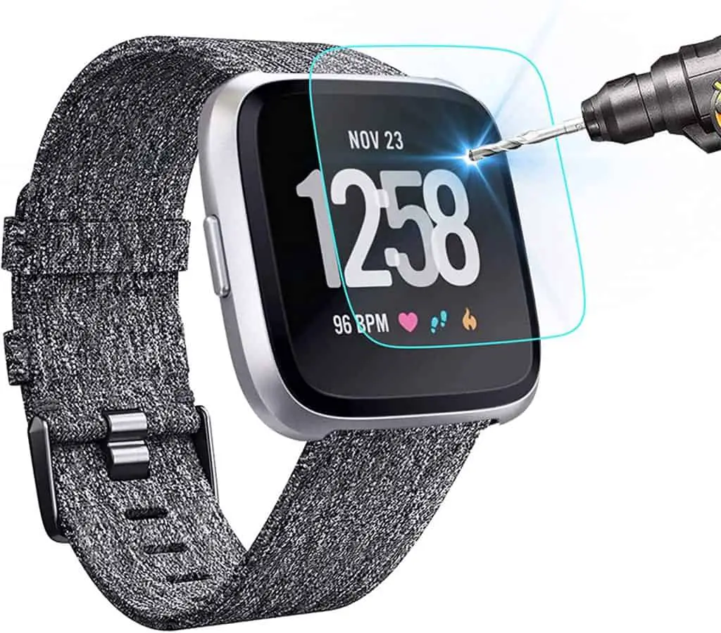 touch screen fitbit