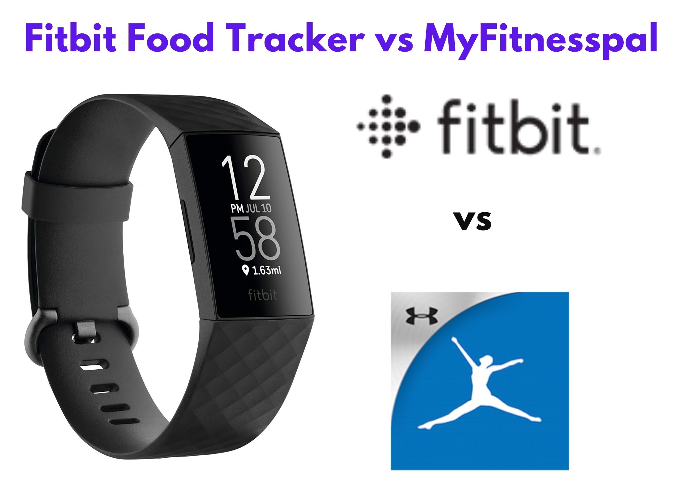 Fitbit Food Tracker vs MyFitnesspal