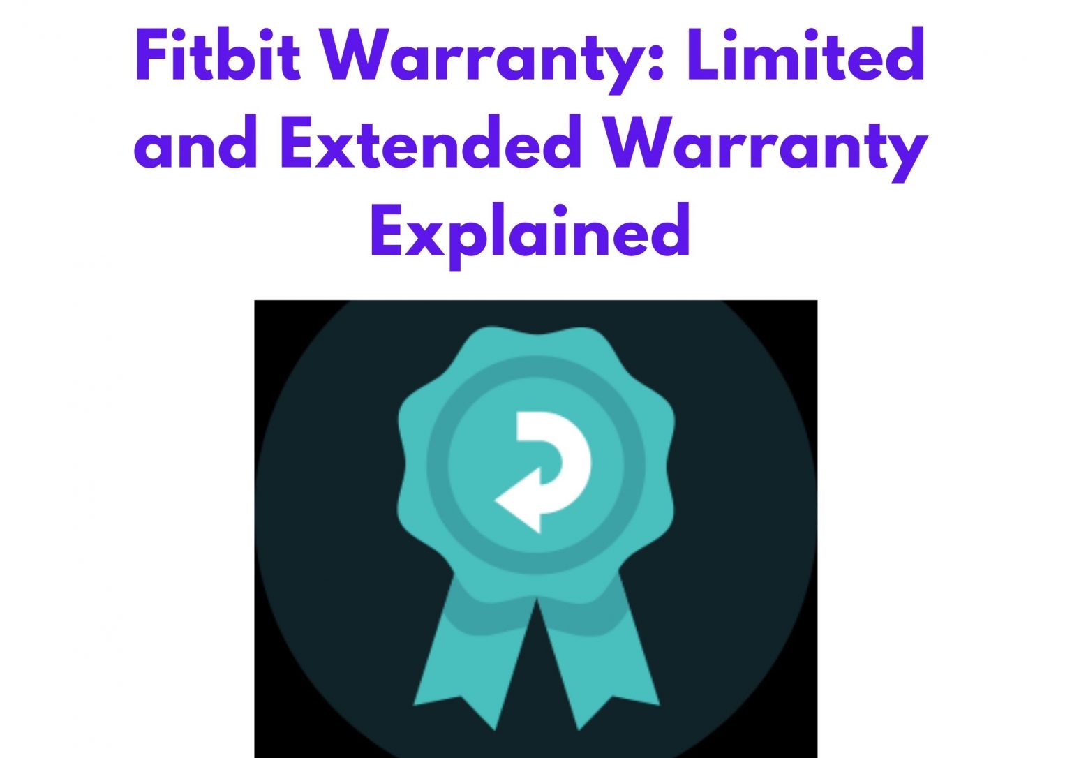 Fitbit Warranty Limited And Extended Warranty Explained