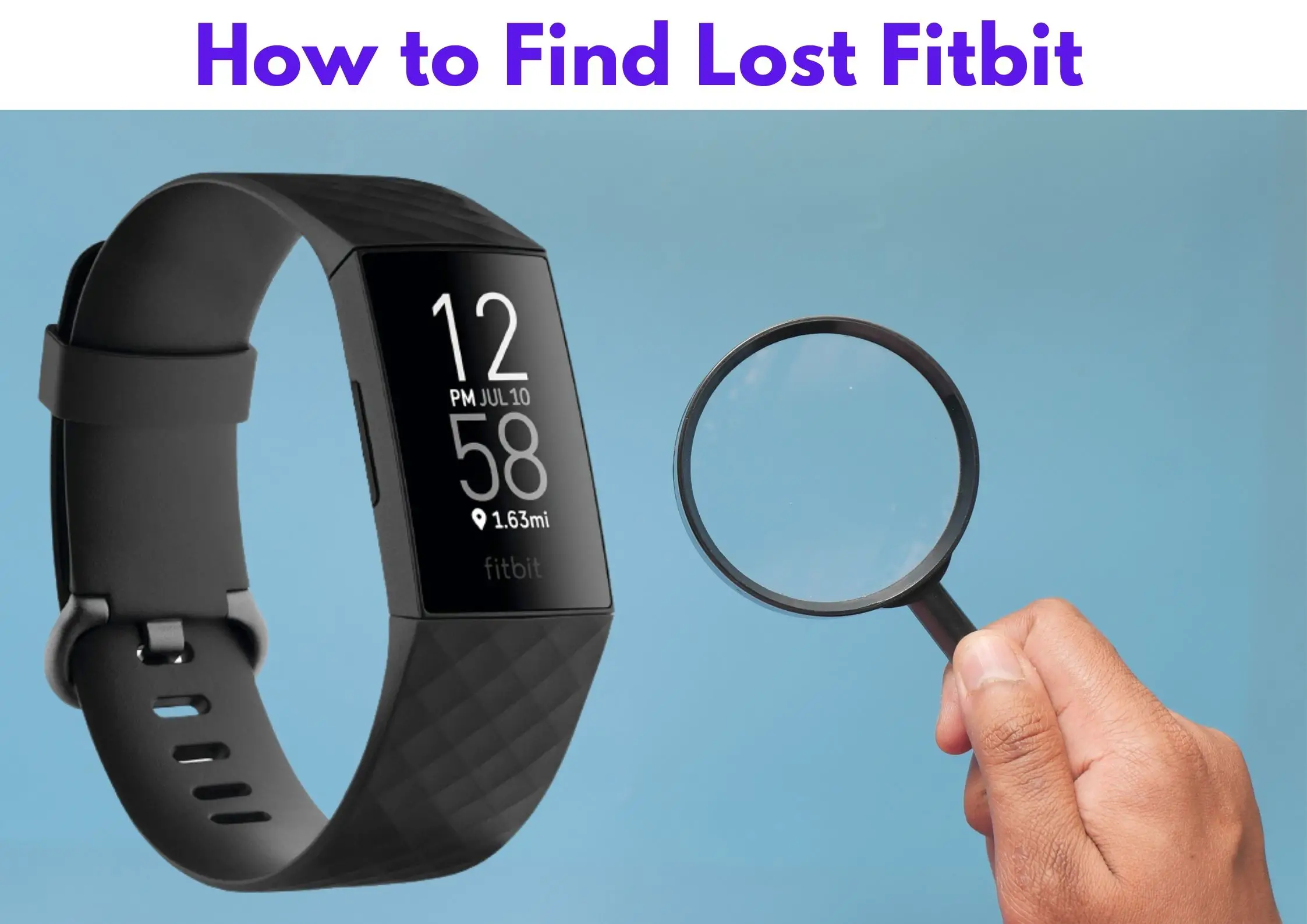 How to Find Lost Fitbit