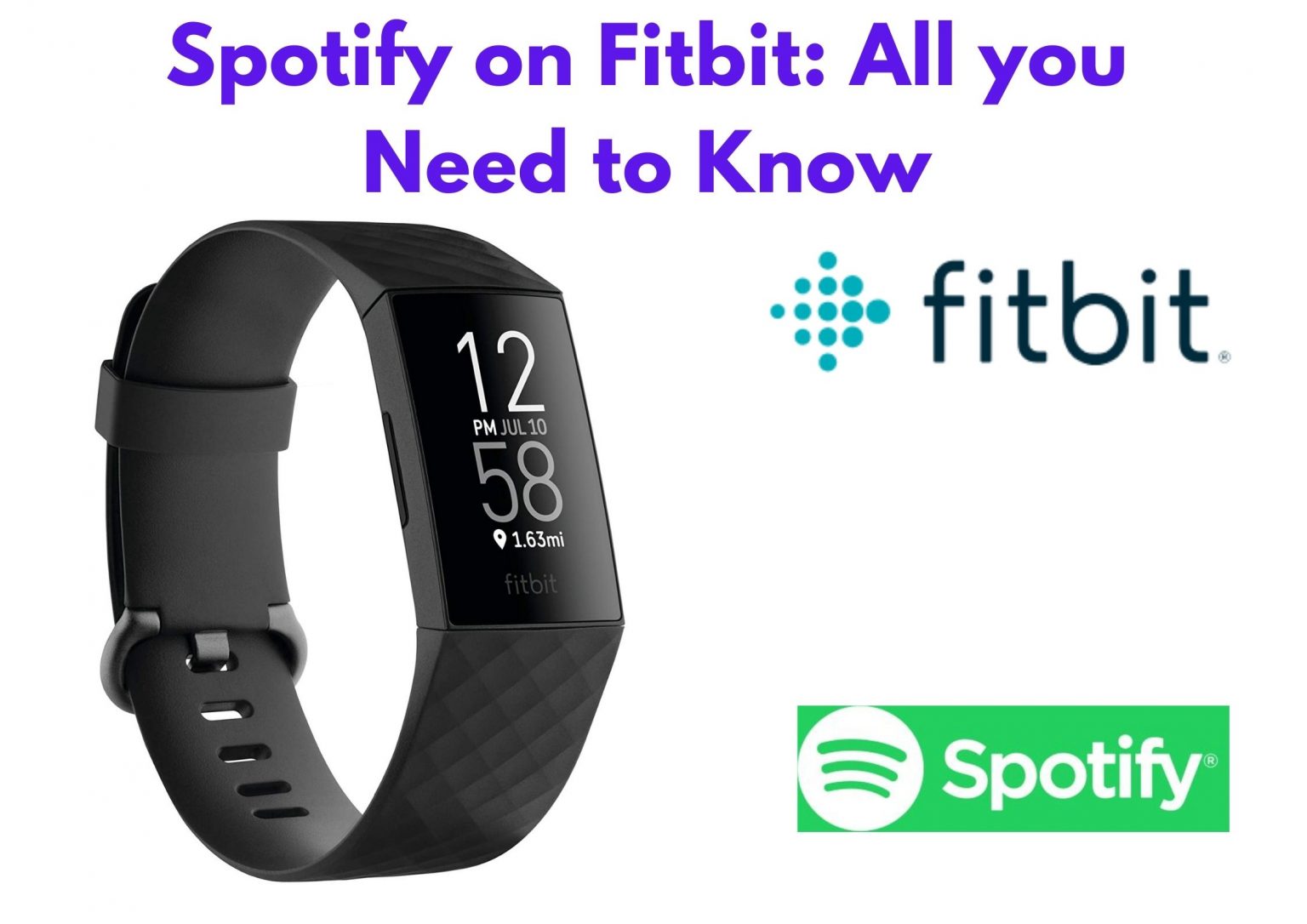fitbit with spotify