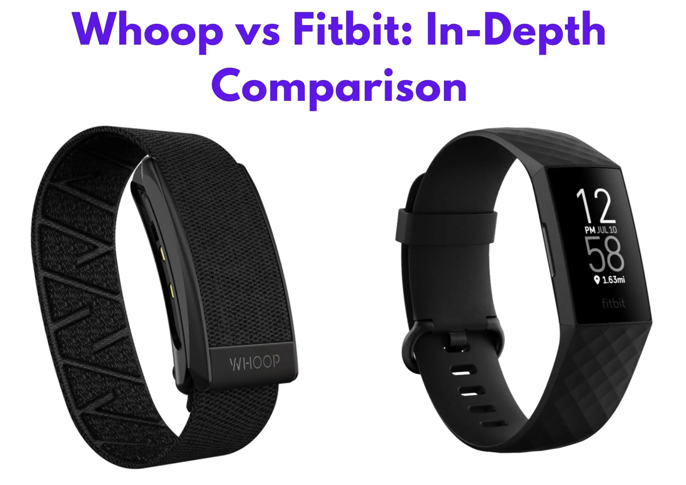 Whoop vs Fitbit: In-Depth Comparison for 2021
