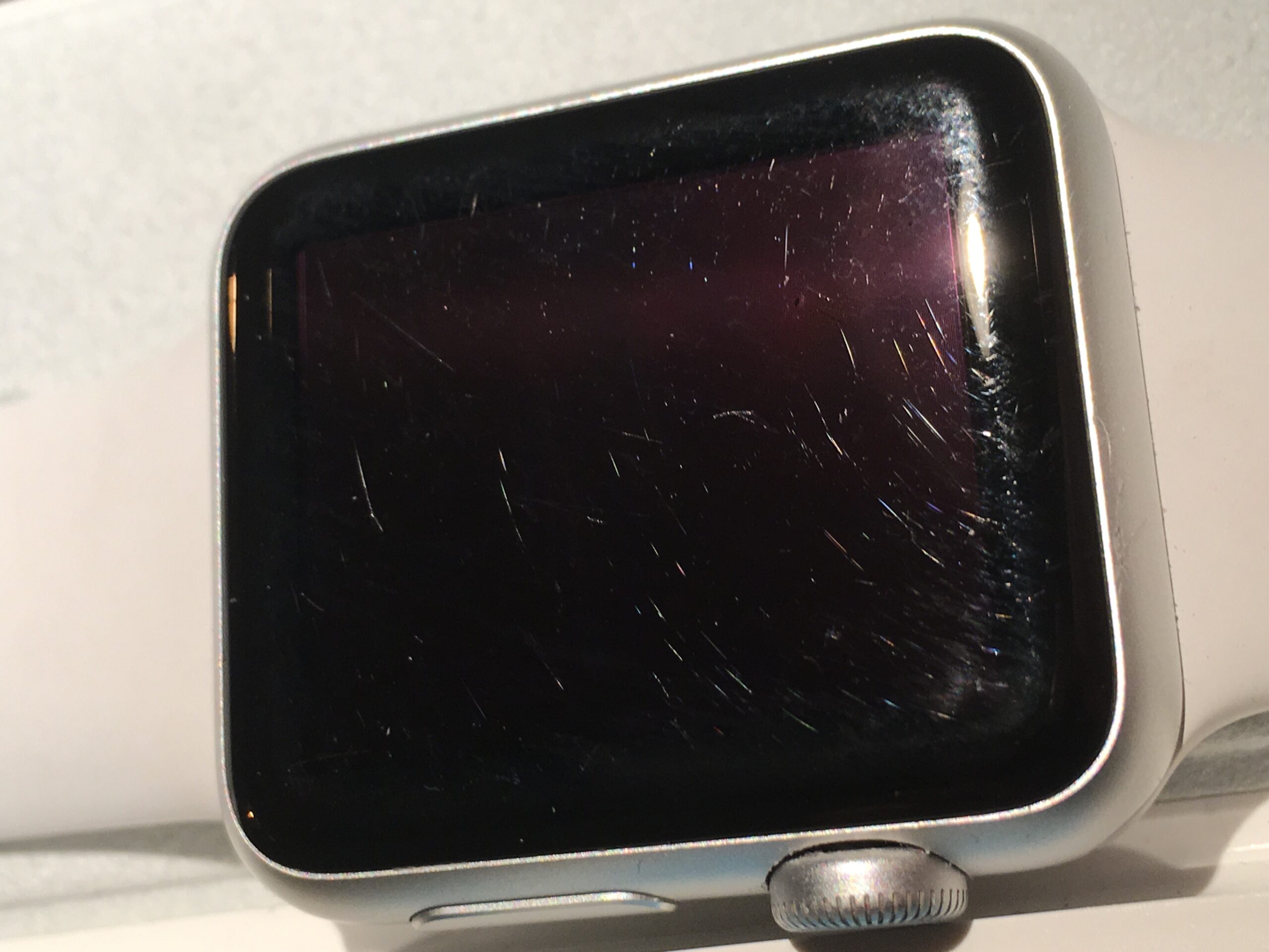 Fix scratches on apple watch screen hot sale