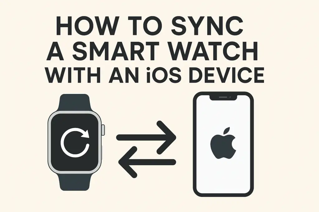 How to Sync a Smart Watch With an iOS Device 